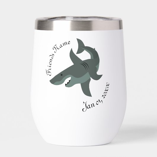 怖いサメの素晴らし漫画 (背面)