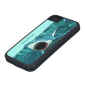 怖いサメ名前をカスタムするの電話代 Case-Mate iPhoneケース (下部)