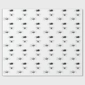 怖いザクロ ラッピングペーパー (フラット)