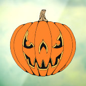 怖いジャックオーランタン・ハロウィンデザイン ウィンドウサイン (シート3)