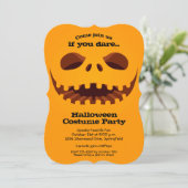 怖いジャックランタンハロウィーン招待状 (スタンド正面)