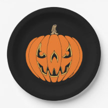 怖いジャック・オ・ランタン・ハロウィンデザイン