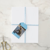 怖いジョーズ：オーストラリアのワニが飛び跳ね ギフトタグ (より糸付き)