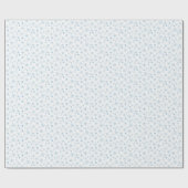 怖いスカルクレプマスクリスマススノーフレーク ラッピングペーパー (フラット)