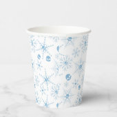 怖いスカルクレプマスクリスマススノーフレーク 紙コップ (右)