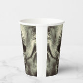 怖いスカル 紙コップ (右)