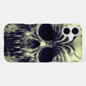 怖いスカル iPhoneケース (裏面横)