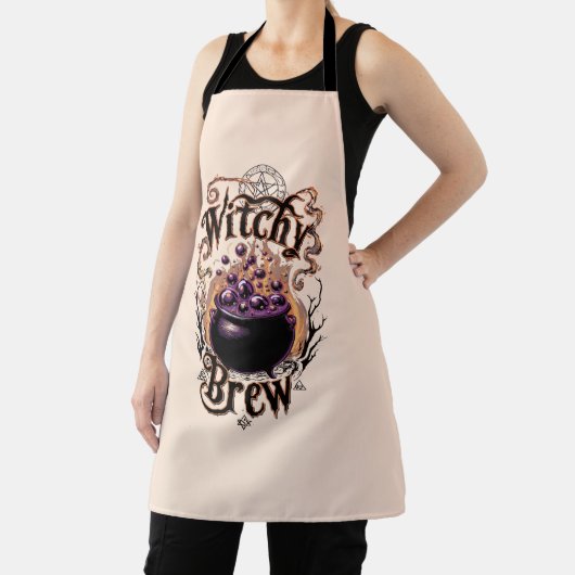 怖いスクリプトウィッチブリューヴィンテージハロウィーンルック エプロン (インサイチュ)