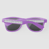 怖いスケルトンパーティー サングラス (裏面)