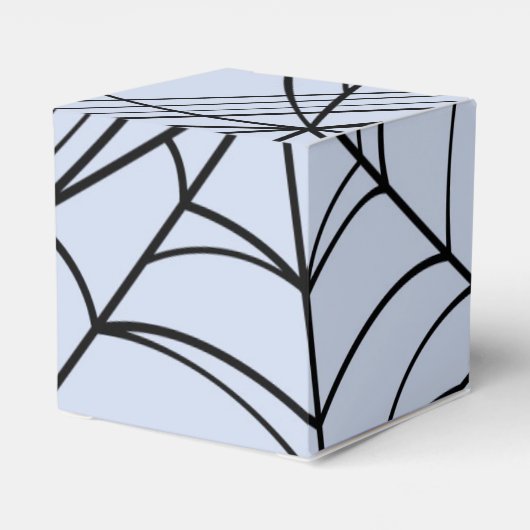 怖いスケルトン魔女の不気味なハローウィンパーティ フェイバーボックス (裏面サイド)