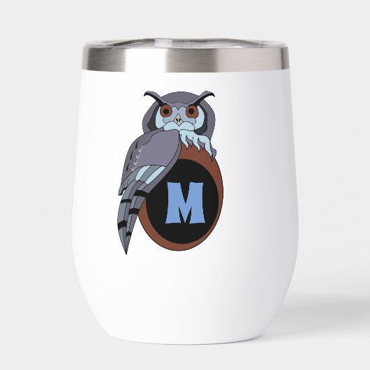 怖いスコップフクロウモノグラム (背面)