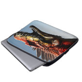 怖いスピノサウルス恐竜、ラップトップスリーブ ラップトップスリーブ (正面下部)