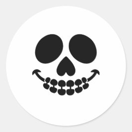 怖いスマイル。 ラウンドシール