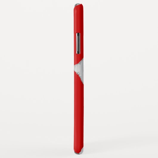 怖いゾクゾクした化け物のナラ手 Case-Mate iPhoneケース (裏面/右)