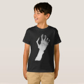 怖いゾクゾクした怪物のクナリング手 Tシャツ (正面フル)