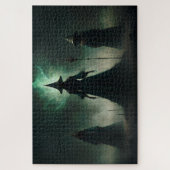 怖いトリオ魔女たちゴヤ魔女サブバス ジグソーパズル (縦)