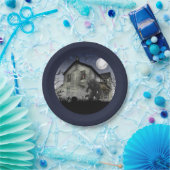 怖いハッピーハローウィン人狼 ペーパープレート (パーティー)