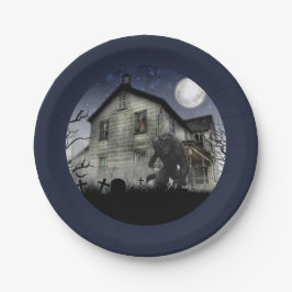 怖いハッピーハローウィン人狼 ペーパープレート