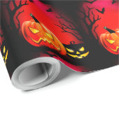 怖いハロウィンの包装紙 ラッピングペーパー (ロールコーナー)