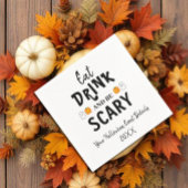 怖いハロウィンを満喫しよう スタンダードカクテルナプキン