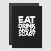 怖いハロウィンクラシック Eat Drink And Be Scary レトロ (正面/裏面)