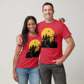 怖いハロウィンハウスの友人 Tシャツ (ユニセックス)