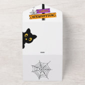 怖いハロウィンパーティーの招待状 オールインワン招待状 (外側)