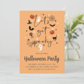 怖いハロウィンパーティー 招待状 (スタンド正面)