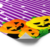 怖いハロウィンホラー ポスター (角)