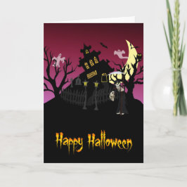 怖いハロウィン カード