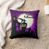 怖いハロウィン クッション (ブランケット)