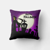 怖いハロウィン クッション (裏面)