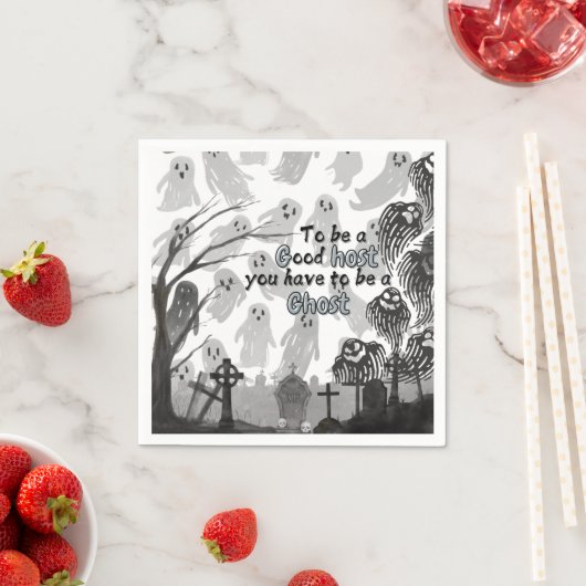 怖いハロウィン！🎃 スタンダードカクテルナプキン (インサイチュ)