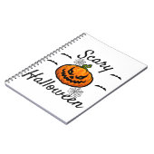怖いハロウィン ノートブック (左側)