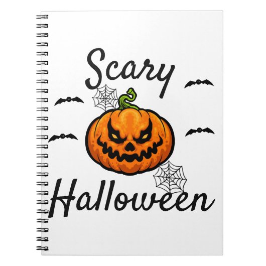 怖いハロウィン ノートブック (正面)