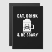怖いハロウィン ビール ヴィンテージ 飲んで騒ごう (正面/裏面)