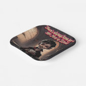 怖いハロウィン!🎃 ペーパープレート (傾斜あり)