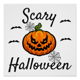怖いハロウィン ポスター