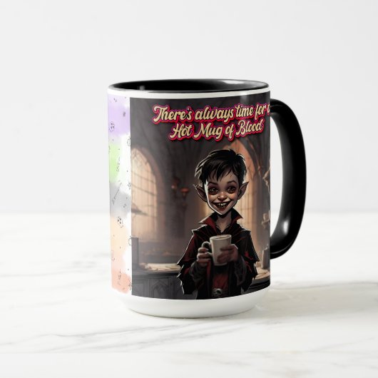 怖いハロウィン！🎃 マグカップ (正面右)