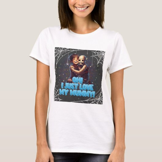 怖いハロウィン！🎃 Tシャツ (正面)