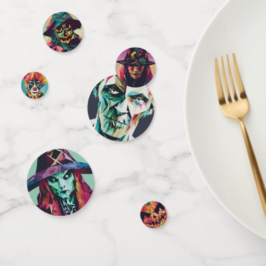 怖いハロウィーンの生き物 コンフェッティ (グループ)