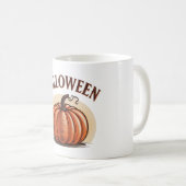 怖いハロウィーンカボチャマグ コーヒーマグカップ (正面右)