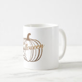 怖いハロウィーンカボチャマグ コーヒーマグカップ (正面右)