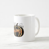 怖いハロウィーンカボチャマグ コーヒーマグカップ (正面右)