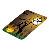 怖いハロウィーンガーデンシーン マグネット (左側)