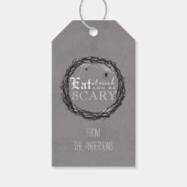 怖いハロウィーンギフトラベル ギフトタグ