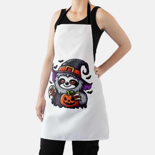 怖いハロウィーンスロスウィッチハットコスチューム不気味シー エプロン (インサイチュ)