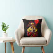 怖いハロウィーンピエロ衣装パーティー クッション (椅子)