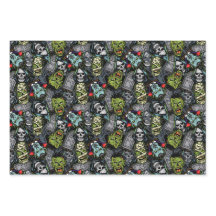 怖いハロウィーンモンスターズZombies Vampires Mummies