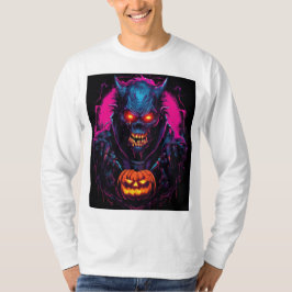 怖いハロウィーンモンスター Tシャツ